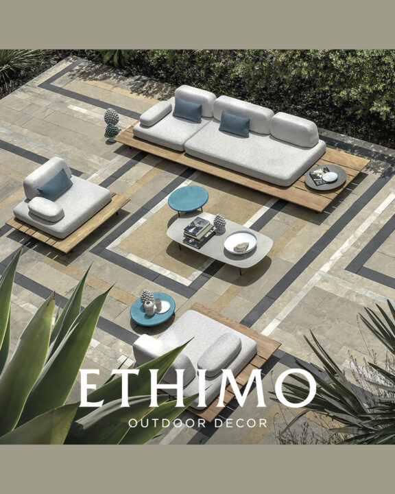 The Italian style for outdoor living